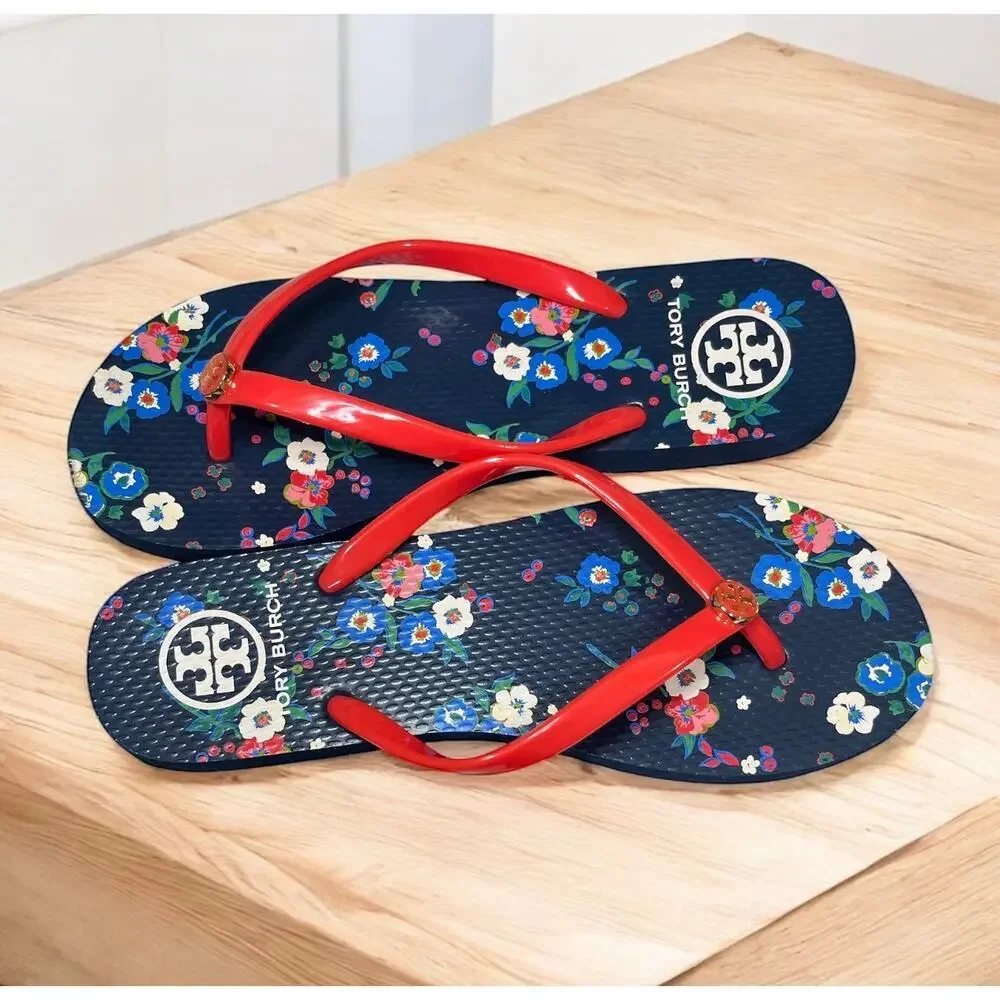 Tory Burch Women’s Thin Flip Flop Sandal Size 8
